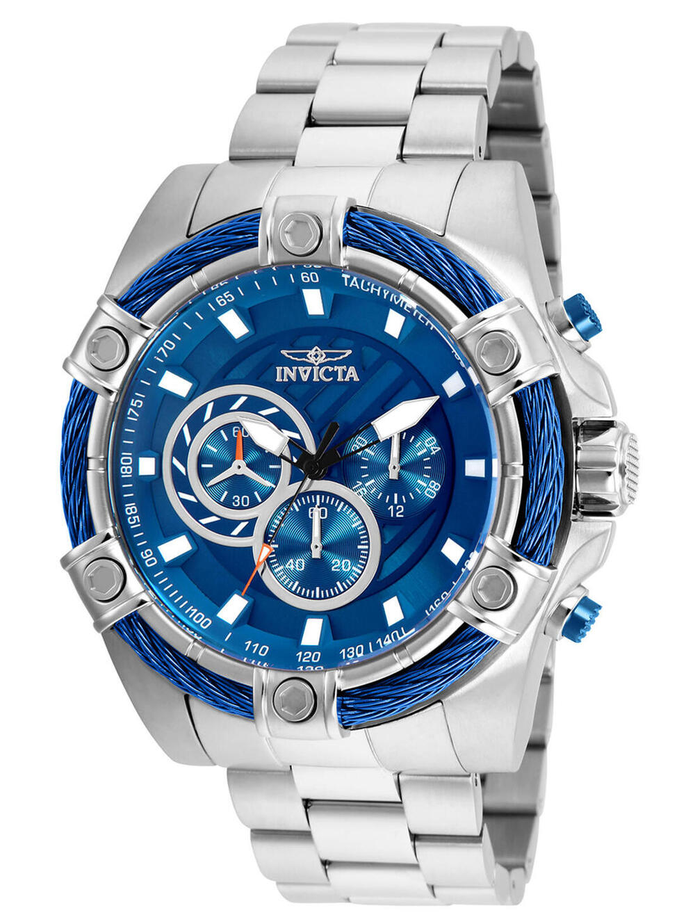Invicta Bolt Ace Men's Watch - 52mm, Steel (25513)